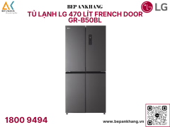 Tủ lạnh LG French Door 470L màu đen GR-B50BL